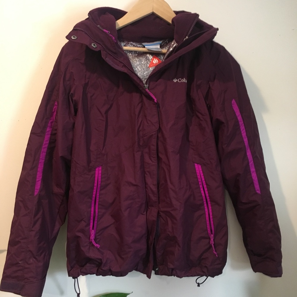 Columbia Double Insulated Winter Pink Jacket